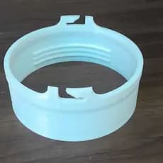 Adaptador Tubo Com Garras P/ Ar Condicionado Delonghi 130mm