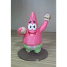 Patrick Estrela de Bob Esponja - Impressão 3D   Colecionável Premium - 15 cm