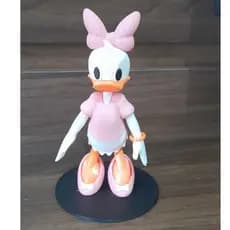 Boneca Daisy Duck 17,5 cm | Margarida | - Estilo Clássico - Impressão 3D