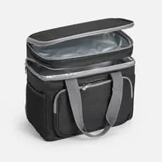 Bolsa Térmica Lancheira Portátil de Mão Com Alça Marmita Viagem Piquenique Reutilizável Espaçosa Grande 3 Compartimentos
