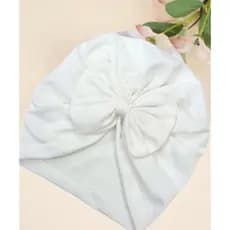 1/2/3 Touca Turbante Fofo De Algodão Laço Bebê  Grande Várias Cores
