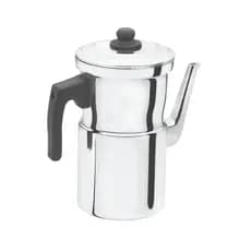 Cafeteira Polida C/coador 2,0 Litros Alumínio Fort-lar 2- LAM