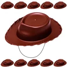 10 Chapéu de Cowboy Woody para Crianças Story Lembrança de Aniversário