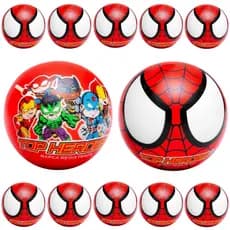 20 Bola Leite Vinil Top Heroes Spider Aranha Festas Infantil