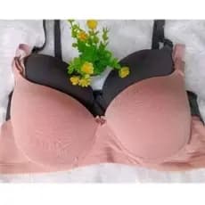 kit com 2 Sutia 54 reforçado plus size pala tecido com bojo Sutiã plus