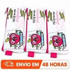 Mini estojo Lembrancinha Dia dos Professores  estojo Slin kit com 1 ou 3 unidades