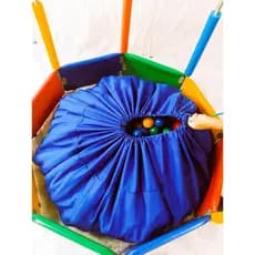 Bolsa Saco para coletar bolinhas oitavada