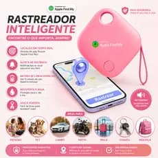 Localizador Rastreador Smart Tag Mini Airtag Compatível Com iPhone Apple Find para Carro Mala Chave