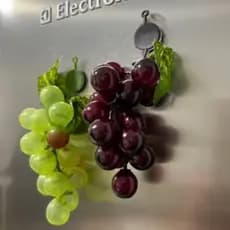 Uva Imã de Geladeira Realista, enfeite de cozinha, imã de fruta, decoração