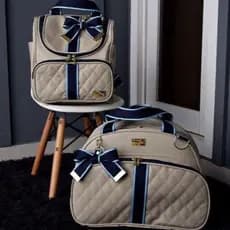 Kit Bolsa Maternidade De Luxo Premium Menina Menino Mochila Envio Imediato