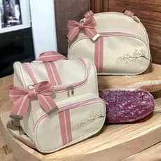 Bolsa Maternidade Kit 2 Peças Mochila 2 Em 1 Conjunto Mamãe e Bebê Bolsas Mala
