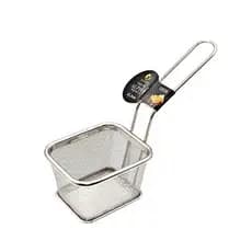 Cesto Fritura Aço Inoxidável Premium Alta Durabilidade Design Compacto Prático Crocância