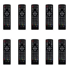 Kit De 10 Controle Remoto Ekotech Para Conversor Tv Digital