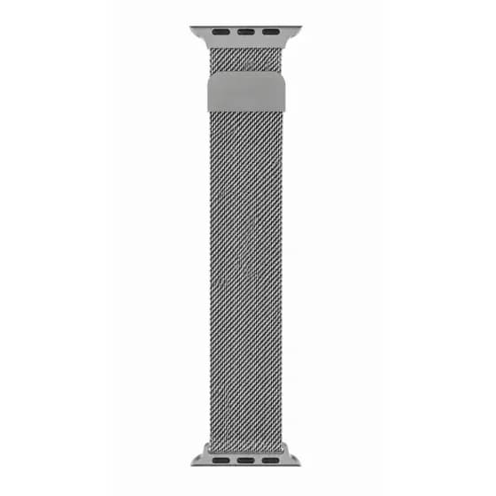 Pulseira Metal Aço Para Smart Watch 42mm Prateado