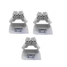 Gancho para Vassouras Super Adesivo Kit com 3 unidades