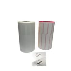 Etiquetas Joias E Ótica Em Bopp Alta Qualidade  95x12  Cores Rosa e Branca