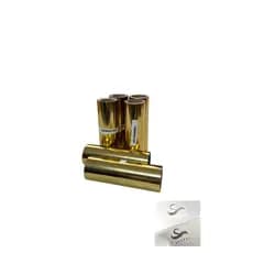 Kit Foil Impressão a Laser 10,6 cm x 10 mt Tonner Foil Para Impressão Digital OURO (Dourado)