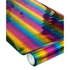Foil Têxtil 5 mt x 32cm Destinada a Indústria Têxtil e Estamparias