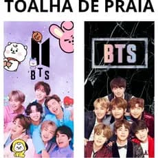 Toalha de Banho Praia Kpop BTS Army Praia Piscina Felpa Estampada Secagem Rapida