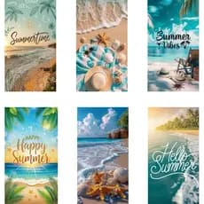 Toalha de Praia Estampada SUMMER VERAO – conchas Grande 70x140cm, Macia e Absorvente