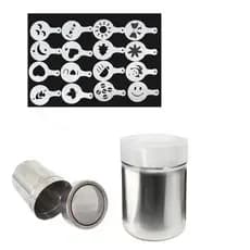 2*polvilhador Para Chocolate/canela+1*molde 16P
