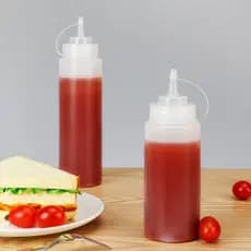 Bisnaga Flex Profissional 400ml Molho Tempero Catchup 2 Pçs