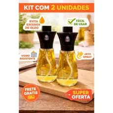 Borrifador de Azeite Spray Vidro/ Pulverizador Óleo Air Fryer Vinagre Cozinha Saudável