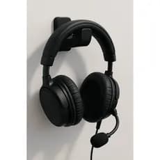 Suporte De Parede Fone Headset Headphone gamer Sofisticado Não Precisa Furar a Parede Acompanha Fita
