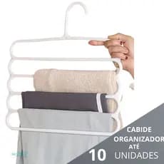 Cabides Com 5 Camadas organizador para Organização de Roupas e Acessórios