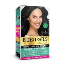 Tonalizante 10 Preto 135g Tom Naturais Bio Extratus Vegano Sem Amônia Cabelo Tinta