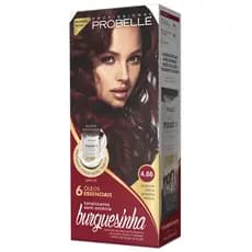 tintura probelle burguedinha 4.66 castanho medio vermelho intenso