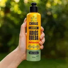 Shampoo Adiós Queda Antiqueda Chikas 300ml Queda de Cabelo Cuidados com o Cabelo