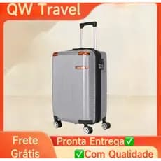Mala De Viagem Bordo 10kg 18KG Pequena Média Abs Rígida Rodinhas 360 Com Zíper Expansivel