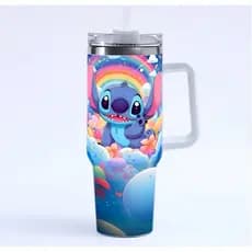 Promoção Copo Térmico 1200ml Garrafa Inoxidável com Tampa e Canudo Design Exclusivo