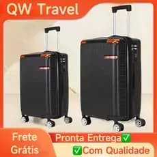 Kit Malas Pequena E Média Conjuntos Kit 2 Pm Rígida Rodinhas 360 Removíveis Com Zíper Extensível Abs