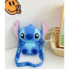 Bolsinha Feminina Stich Silicone reforçado Com Alça Ajustável
