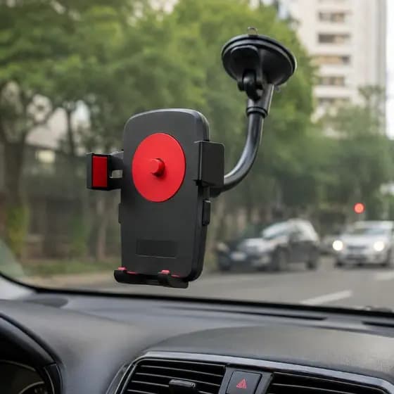 Suporte Veicular P/ Celular Universal Ventosa