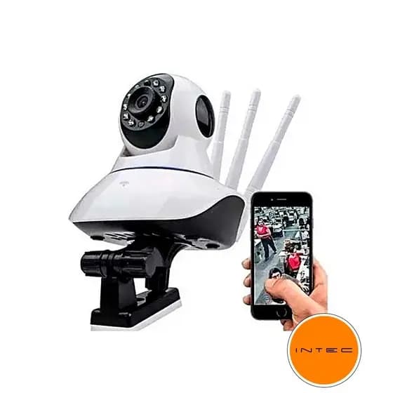 Ip Camera Wifi 3 Antenas Hd 720p App Yoosee/yyp2p Noturna