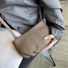 Novo estilo de couro genuíno senhoras saco do mensageiro Mini Casual bolsa ombro Material couro