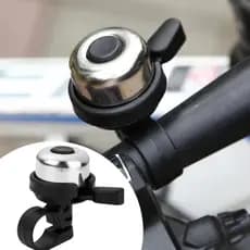 Buzina Campainha Sino Cromada Para Bike Bicicleta Mtb Trim Trim