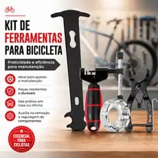 Extrator Corrente + Chave de Raio + Ferramenta Medidor Desgaste De Corrente+ Mini Alicate Power Link