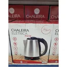 Chaleira eletrica de inox