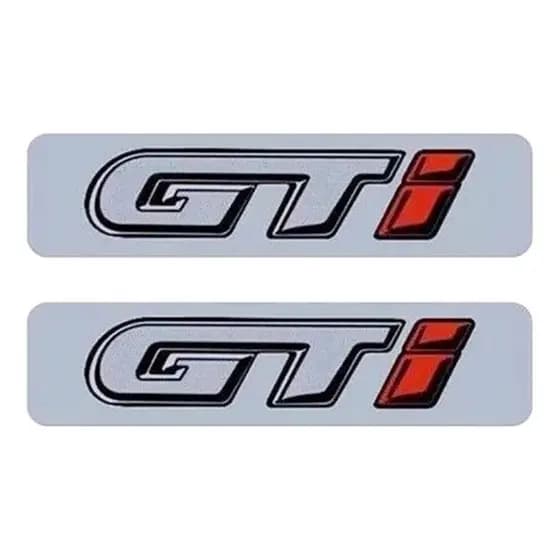 Adesivo Emblema GTI da Coluna da Porta VW Gol Gti