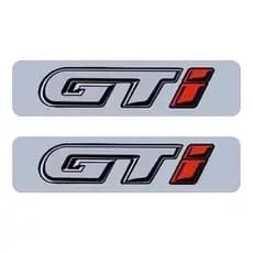 Adesivo Emblema GTI da Coluna da Porta VW Gol Gti