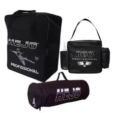 Kit Futebol Saco Fardamento+Bolsa Massag+Porta Bola Pequeno