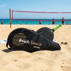Capa Raquete Beach Tennis Acolchoada UzyBag Gold