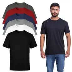 Camiseta Premium Masculina Lisa 100% Algodão AMGK Promoção