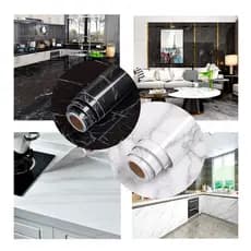 Papel de Parede 5 METROSx60CM Adesivo Autocolante Marmore brilhante Envelopamento Mesa Vidro Moveis