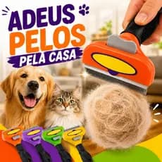 Rasqueadeira Para Cães e gatos Porte pequeno Médio grande De Pelo CURTO OU LONGO cachorro escova pet