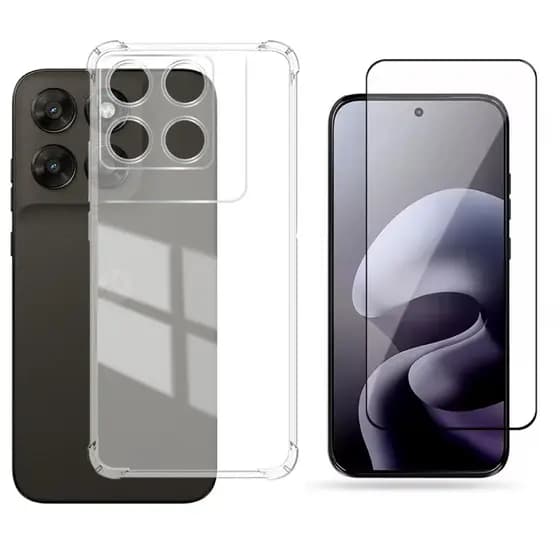Kit Capa Case Capinha e Película 3D Vidro Para Moto G67/ G77